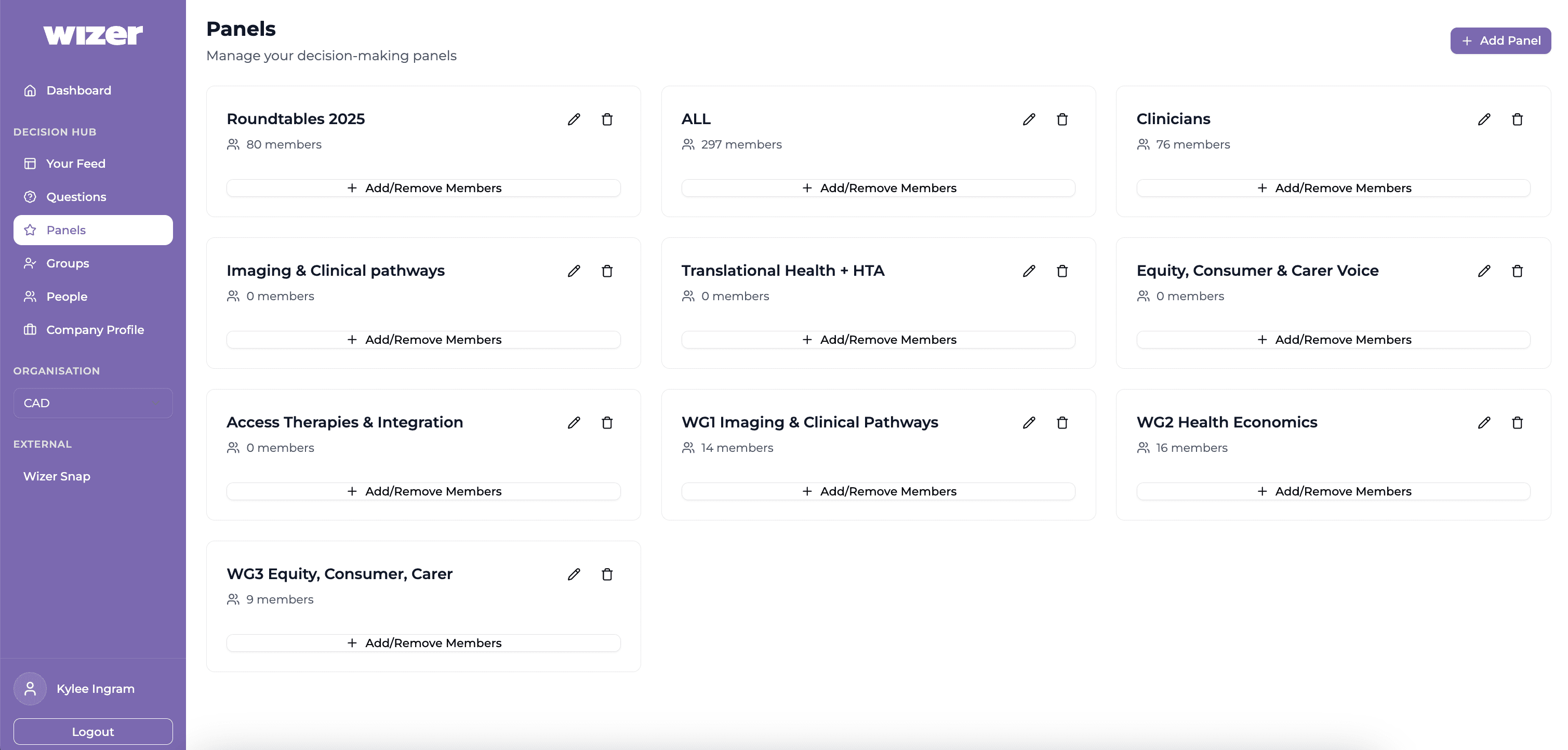 Wizer - Decision Intelligence Platform - Project thumbnail